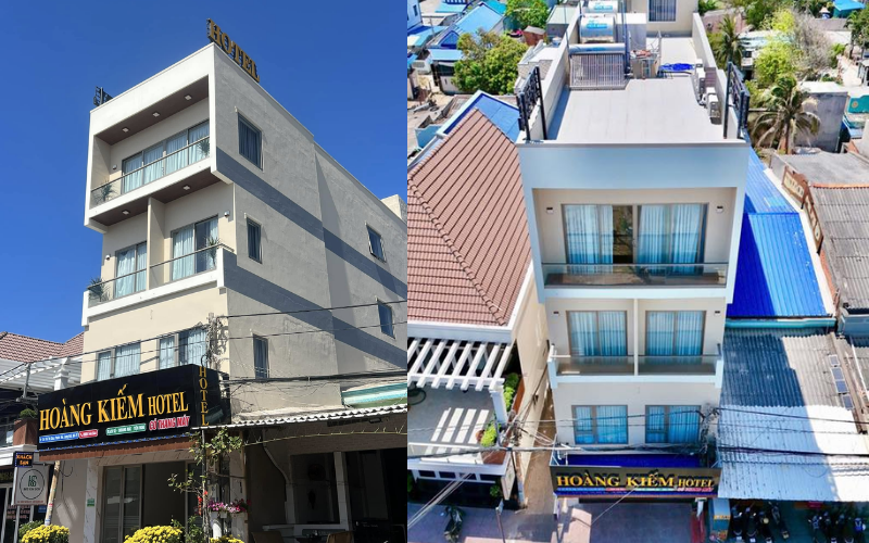 Thiết kế & Thi công khách sạn Hoàng Kiếm trọn gói tại Phước Hải